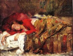 Young Woman Sleeping, Lovis Corinth